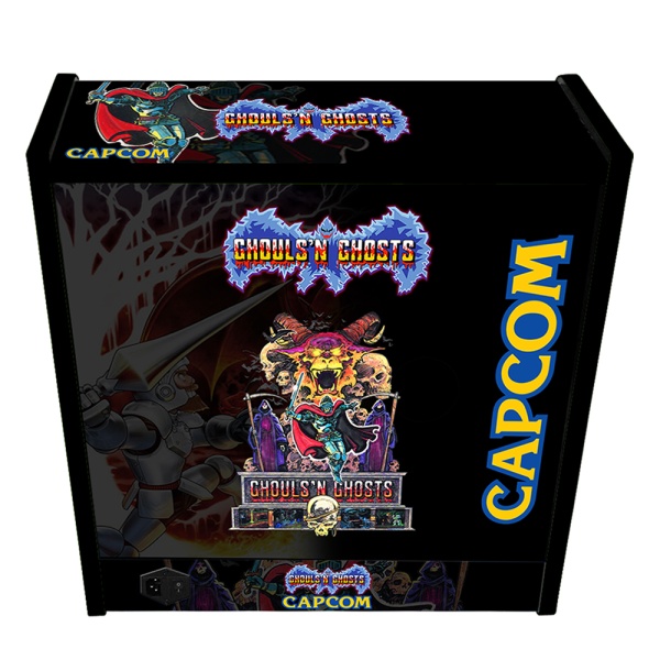 Stickers Bartop Ghouls'n Ghosts - Autocollant Pour Borne D'arcade - PM88
